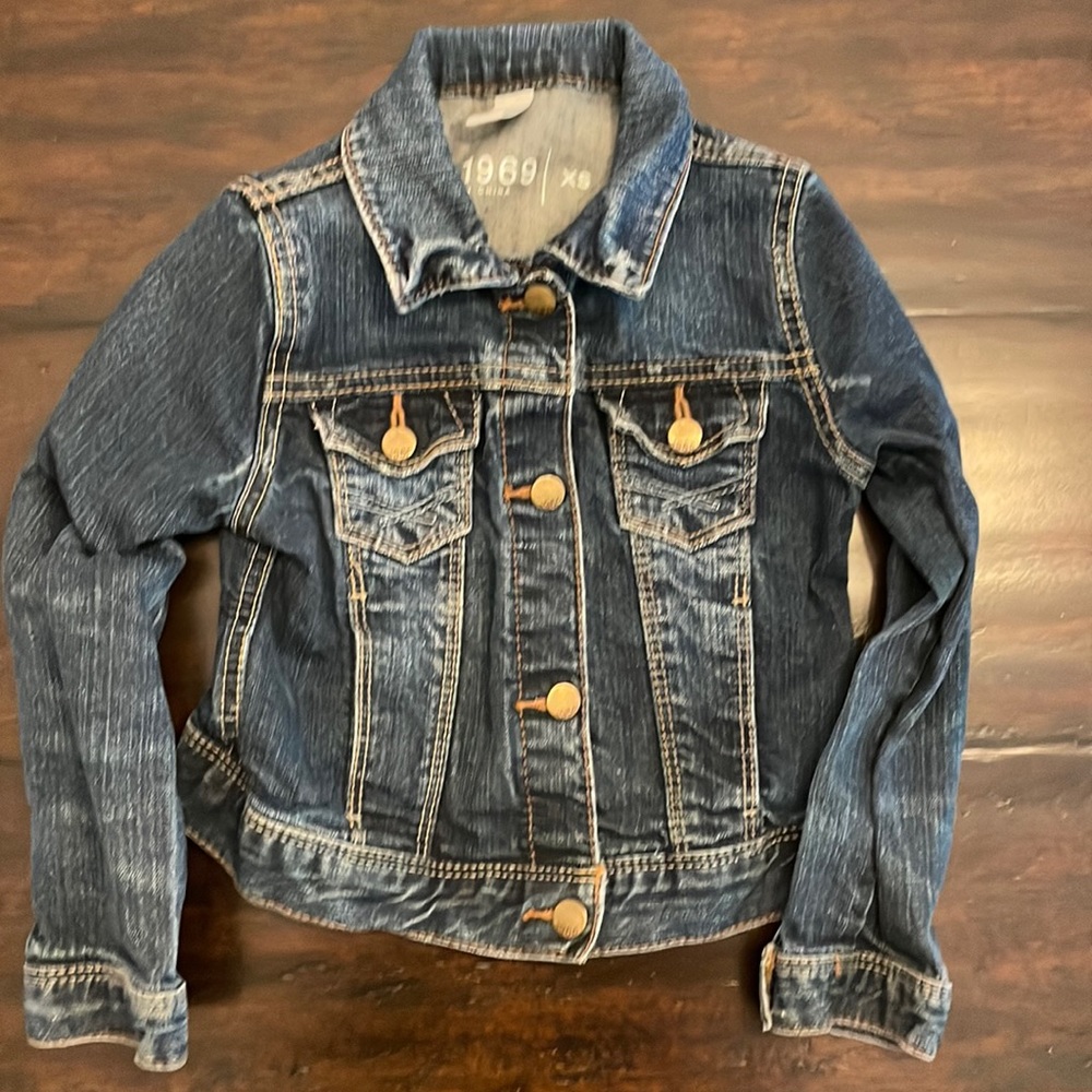 GapKids 1969 Denim Jacket Size XS